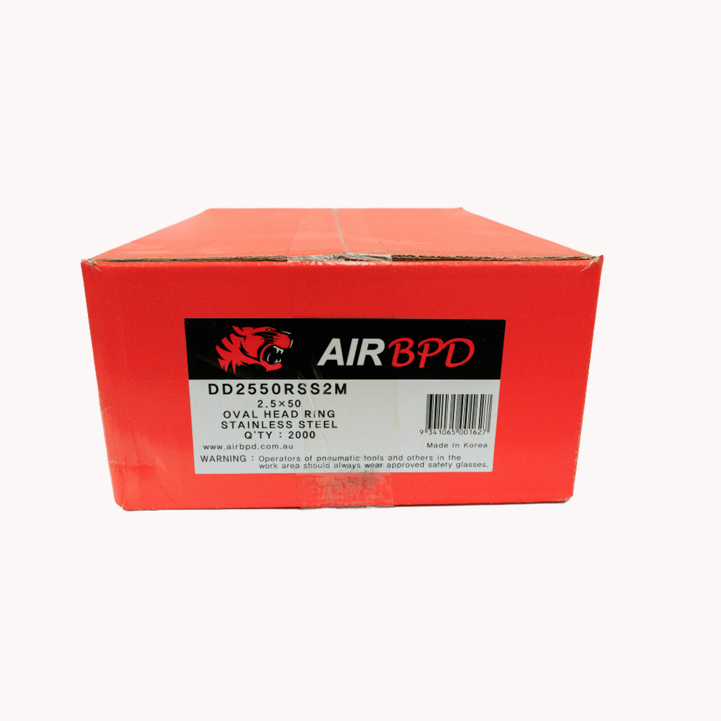 50mm x 2.5 Ring Shank Stainless Steel Oval Head Coil Nail DD2550RSS2M